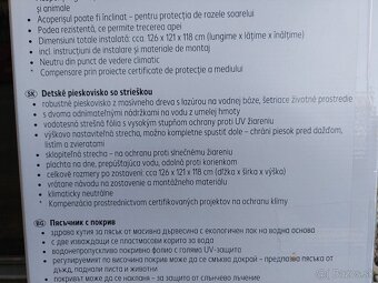 detské drevené pieskovisko - 4