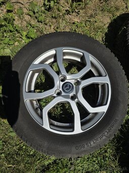 Mazda disky +zimné gumy 185/65 r15 - 4