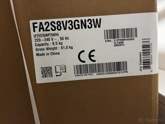 LG FA2S8V3GN3W práčka nová - 4