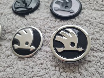 ŠKODA LOGO do volantu 43mm CHROM - 4