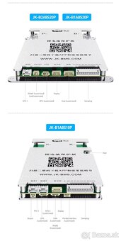 JK BMS Active Balance Bms 200A + 2A balancer-12-24V - 4