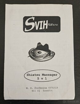 Shiatsu masážny stroj - 4