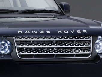 nápis RANGE ROVER strieborný - 4