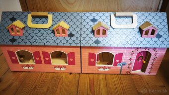 Drevený domček pre bábiky a farma - 4