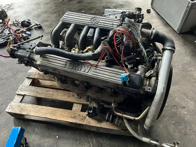 BMW M51D25 105kW - kompletný motor + prevodovka (525tds) - 4