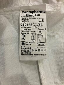 Pracovný ochranný oblek DentaPharma veľkosť XL 1€/kus… - 4