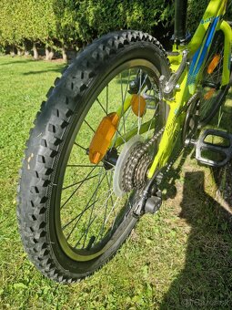 Detský horský bicykel RockMachine Storm 20 Green - 4