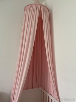 Detská postieľka Ikea + baldachýn + detské hniezdo - 4