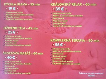 Predám darčekové poukážky na masáž tela,Vráble - 4