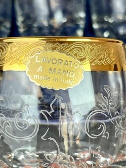 Sklenené poháre na whisky J Preziosi Lavorato A Mano - 4