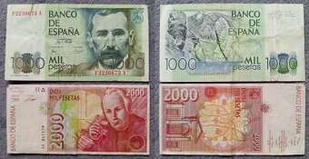 Bankovky Španielsko, Grécko - 4