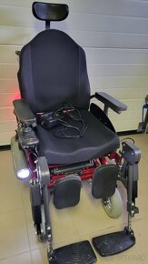 elektrický invalidny vozik polohovací 10km/h nove batérie - 4