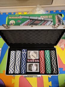 Poker set & Monopoly & Chess - 4
