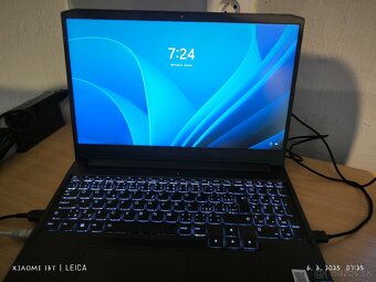 Herný notebook lenovo ideapad GAMING3 - 4