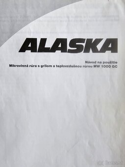 Mikrovlná rúra Alaska MW 100 GC - 4