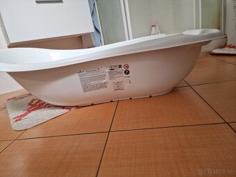 Anatomická vanička s výpustom 102 cm Lux Bunny biela - 4