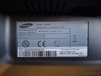 Samsung SyncMaster 2253bw - 4