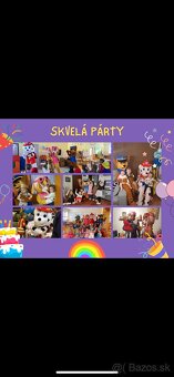 Párty s maskotmi , labkova patrola, šmolkovia , mickey mouse - 4