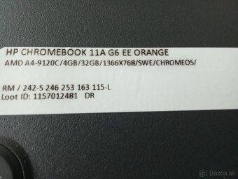 HP Chromebook 11A G 6 - 4