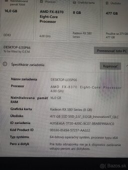 Predám staršiu hernú Pc zostavu cena zo všetkým cena 330€ - 4