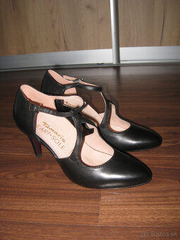 Dámske kožené lodičky Tamaris, č.37 - 4