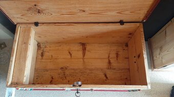 Maľovaná, ľudová truhlica. Rezervované. - 4