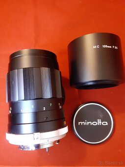Minolta MC Tele Rokkor - QD 135mm 1:3.5 - 4