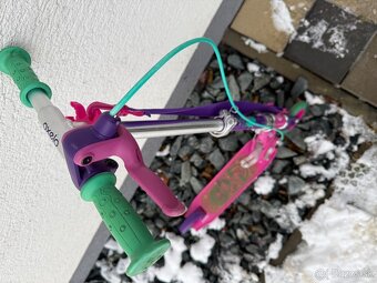 Detská dievčenská kolobežka OXELO - 4