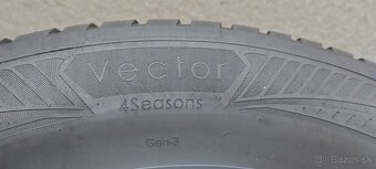 Predám celoročne pneu Goodyear 215/60 r17 - 4
