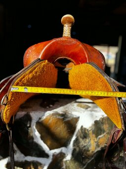 Westernove sedlo v type berrel - 4