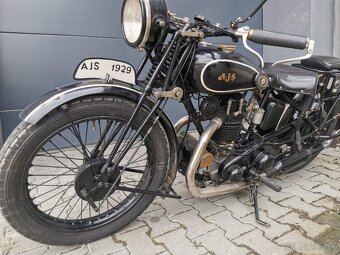 Predvojnova patinova AJS 350 z roku 1929 - 4