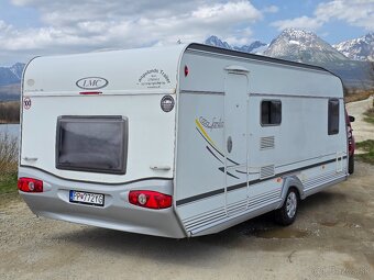 Obytný príves LMC 560, predstan, poschodové postele, 1500 kg - 4