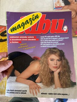 Erotické časopisy Tabu Sextabu Leo Dajana 90te roky zbierka - 4
