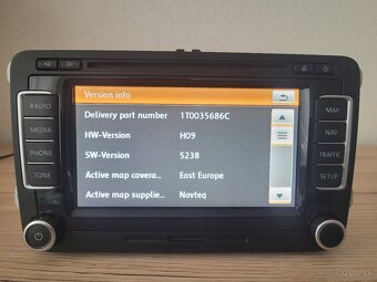 Predám Volkswagen Navigation RNS 510 - 1T0 035 686 C LED - 4