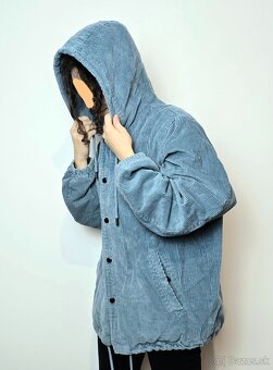 štýlová menčestrová bunda, unisex, M - 4