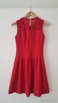 Červené spoločenské šaty H&M - 4