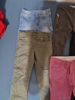 7ks dievčenských nohavíc/riflí - 4