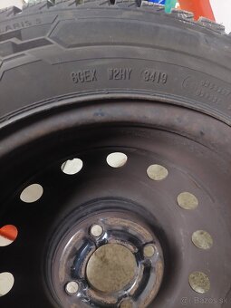 Predám zimné z diskami 175/65/r14 - 4