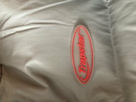 Trapstar HyperDrive puffer jacket-lightgrey/red - 4