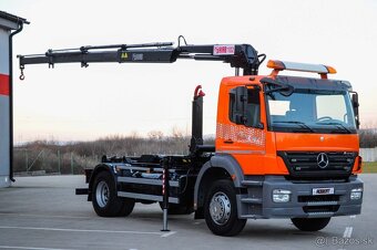 MERCEDES AXOR 19T HÁKOVÝ NOSIČ KONTAJNEROV HYDRAULICKÁ RUKA - 4