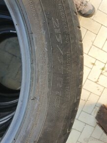 Predám letné pneumatiky 215/55 R18 99V - 4