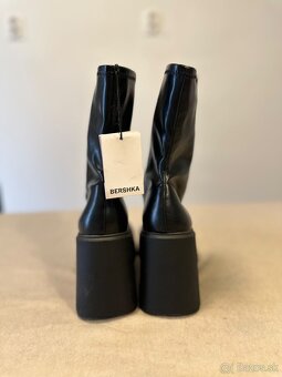 Nové Bershka kotníkové topánky č. 41 - 4