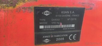 Zhrňovač Kuhn GA 6002 - 4