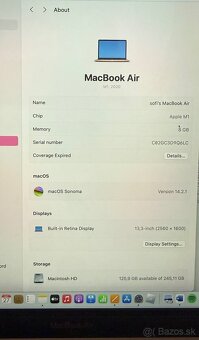 Macbook Air 13’ Apple M1 8GB - 4