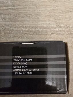 Nabíjačka batérií inteligentná 12V - 6A - 4