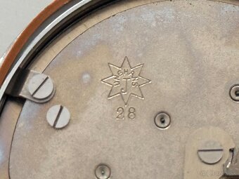 Zajímavé staré německé kapesní stopky Junghans 1/10s. - 4