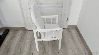 Detský stolík so stoličkou so vzorom macíka - 4