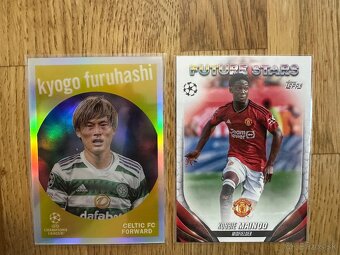 ZBERATEĽSKÉ KARTY FUTBALOVÉ KARTIČKY TOPPS A MERLIN - 4