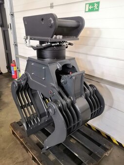 Demolačný drapák s rotátorom na bager 8-11 ton skladom - 4