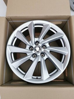 Nové Ronal 7,5X18 ET40 5X112 Škoda Alu disky R18 - 4